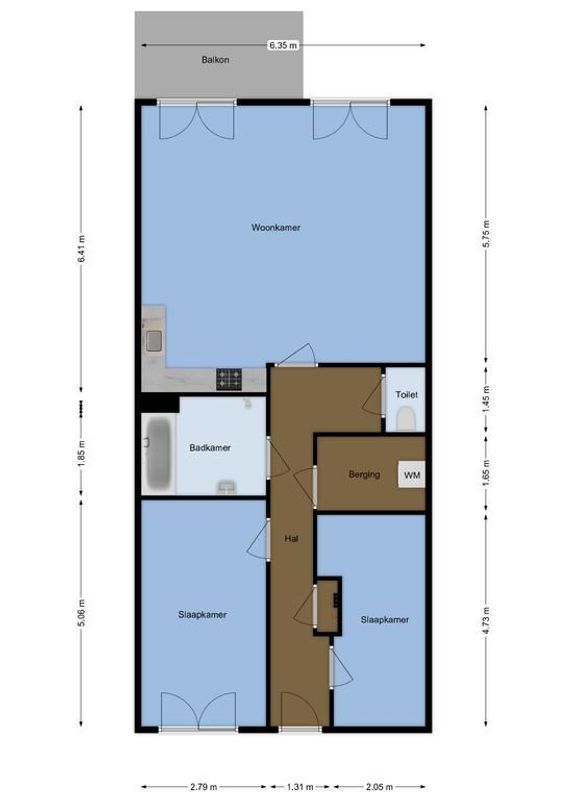 Miles Davisstraat 195 Floorplan Blur 0