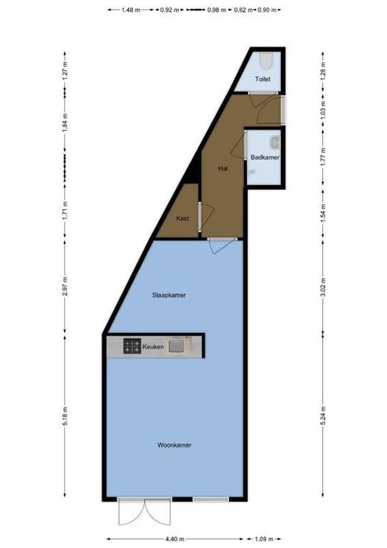 Biltstraat 35-E Floorplan Blur 0