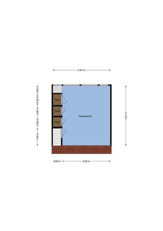 Julianaweg 4-A Floorplan Blur 3