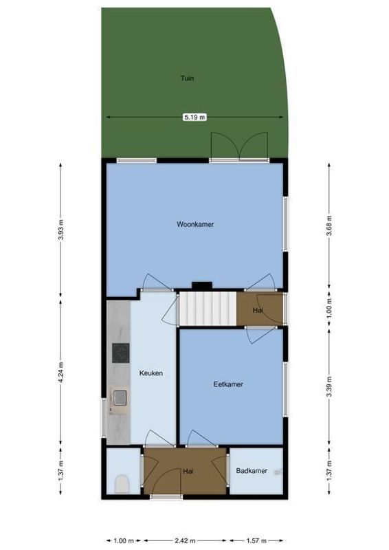 Den Hamstraat 1 Floorplan Blur 0
