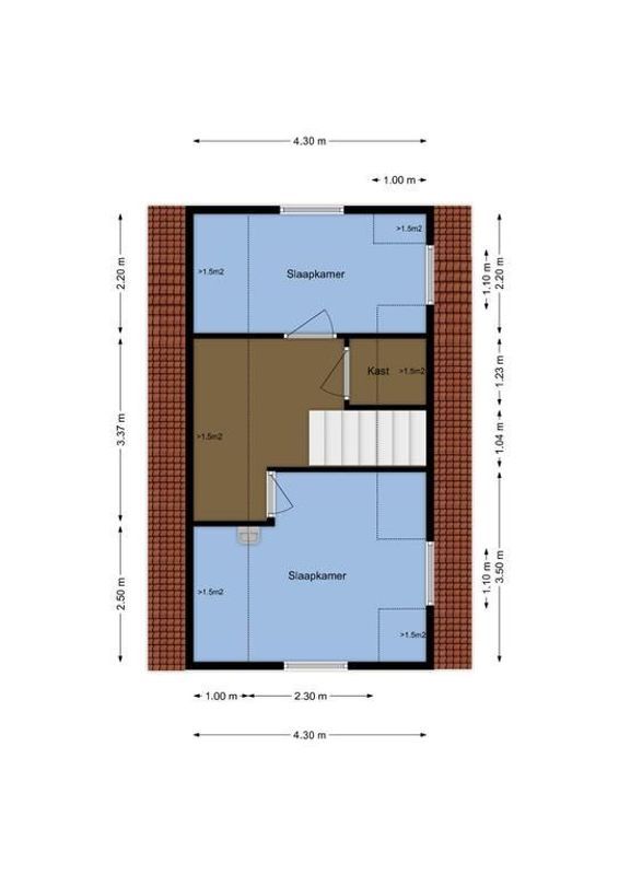 Den Hamstraat 1 Floorplan Blur 1