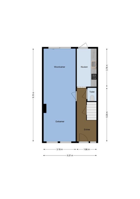 Spieghelstraat 56 Floorplan Blur 0