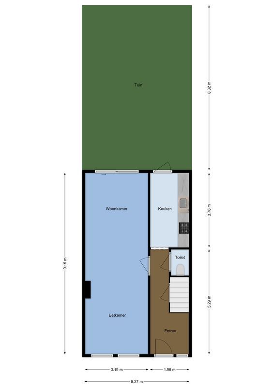 Spieghelstraat 56 Floorplan Blur 1