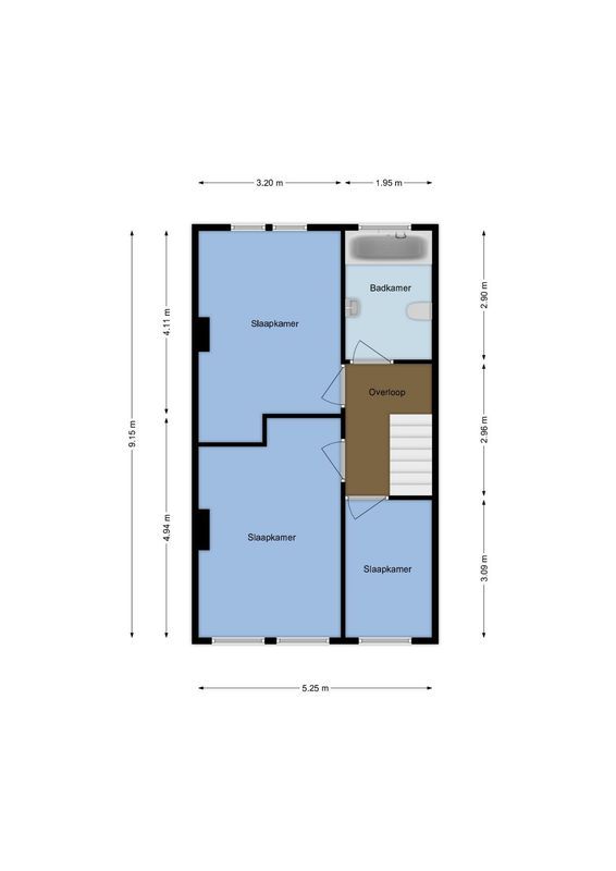 Spieghelstraat 56 Floorplan Blur 2