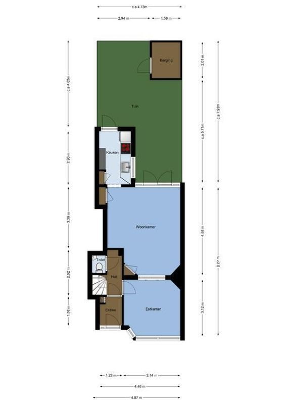 Van der Goesstraat 78 Floorplan Blur 0