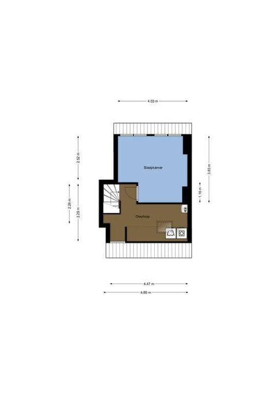 Van der Goesstraat 78 Floorplan Blur 2