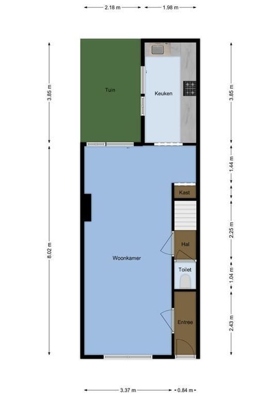 Balistraat 67 Floorplan Blur 1