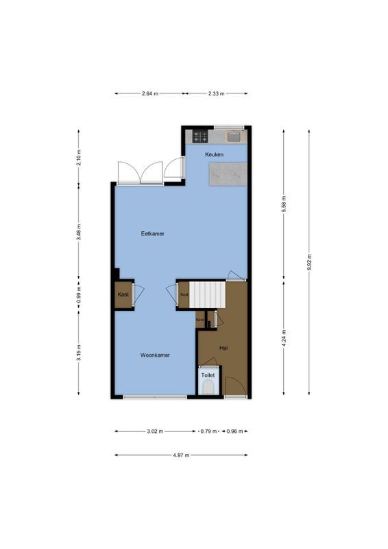 Barkasstraat 2 Floorplan Blur 0
