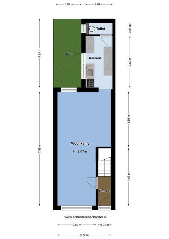 Iepstraat 30 Floorplan Blur 1