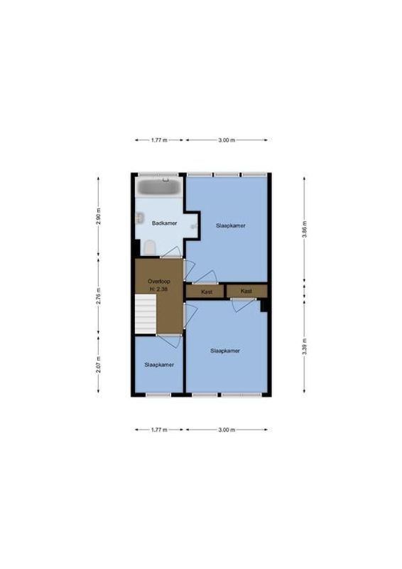 Burgemeester Smitsstraat 10 Floorplan Blur 1
