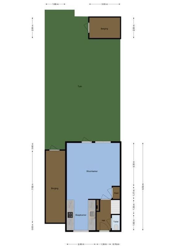 Joannes J.F. Waplaan 13 Floorplan Blur 1