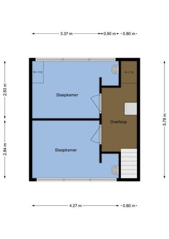 Joannes J.F. Waplaan 13 Floorplan Blur 3