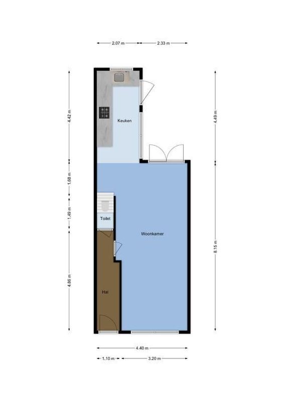Croeselaan 174 Floorplan Blur 1