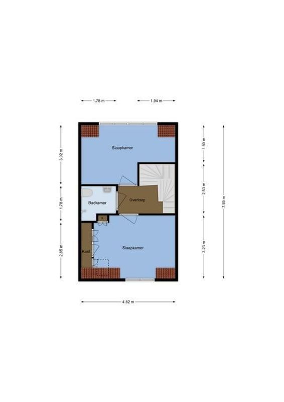 Keukenstraat 21 Floorplan Blur 2