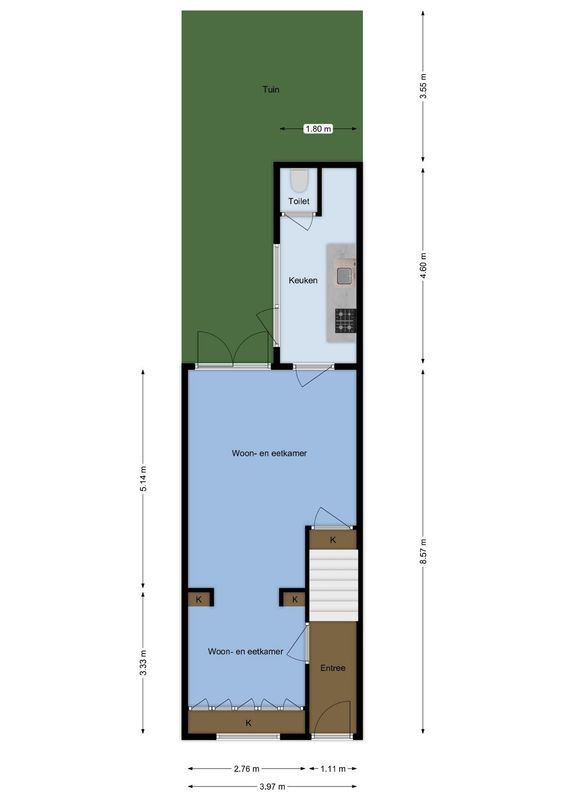 Nieuwe Koekoekstraat 36 Floorplan Blur 0