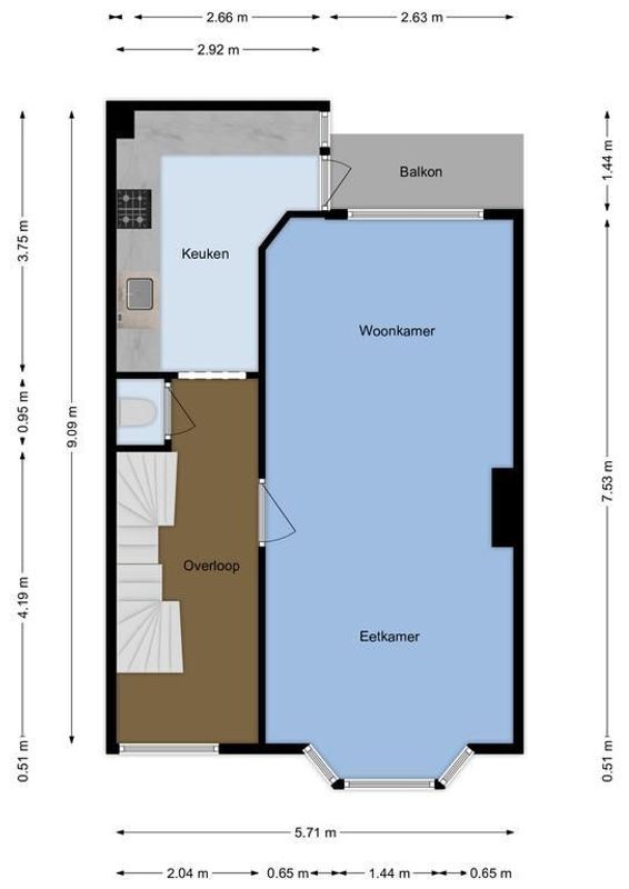 Beerzestraat 12-BS Floorplan Blur 0