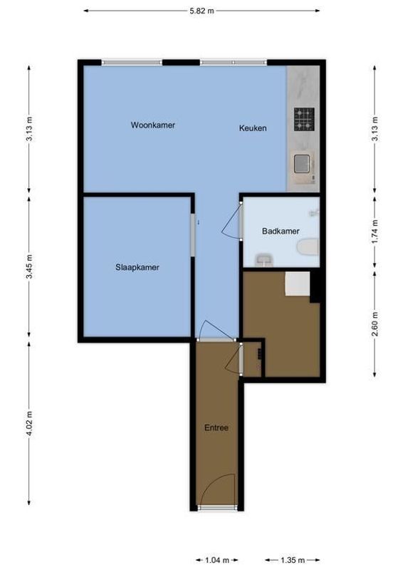 Wisselstraat 82 Floorplan Blur 0