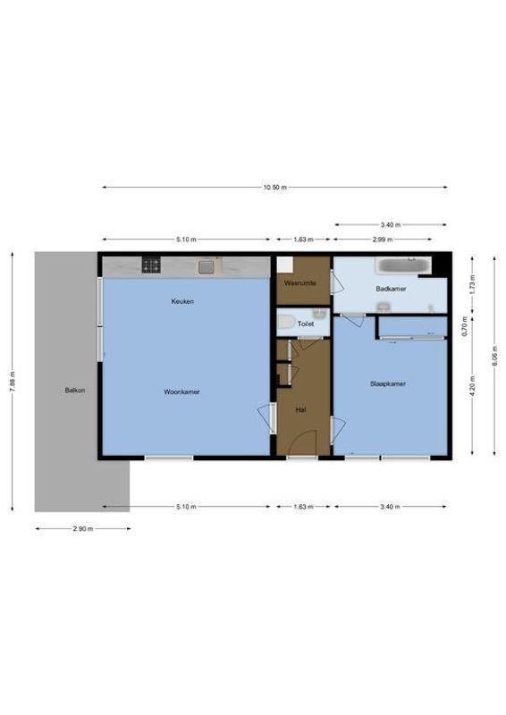 Voorsterbeeklaan 20 Floorplan Blur 0