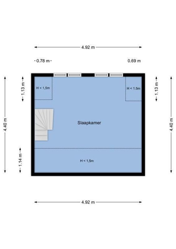 Waalstraat 69 Floorplan Blur 3