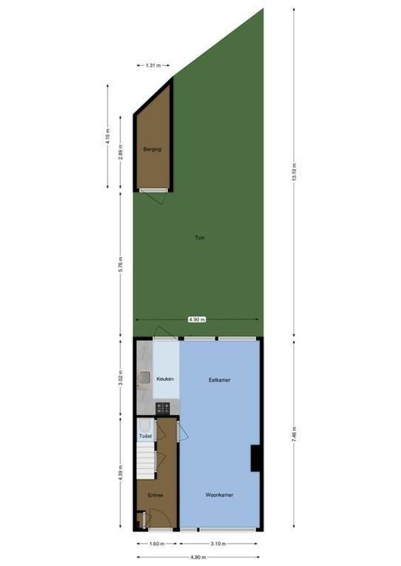 Waalstraat 69 Floorplan Blur 1