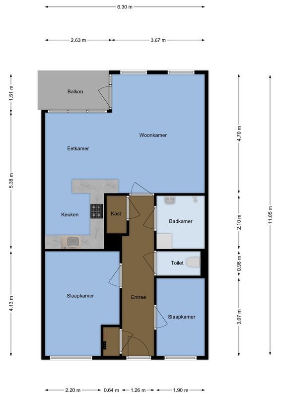 Busken Huetstraat 94 Floorplan Blur 0