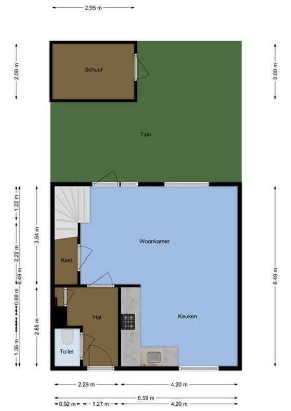 Van Eesterenstraat 23 Floorplan Blur 1