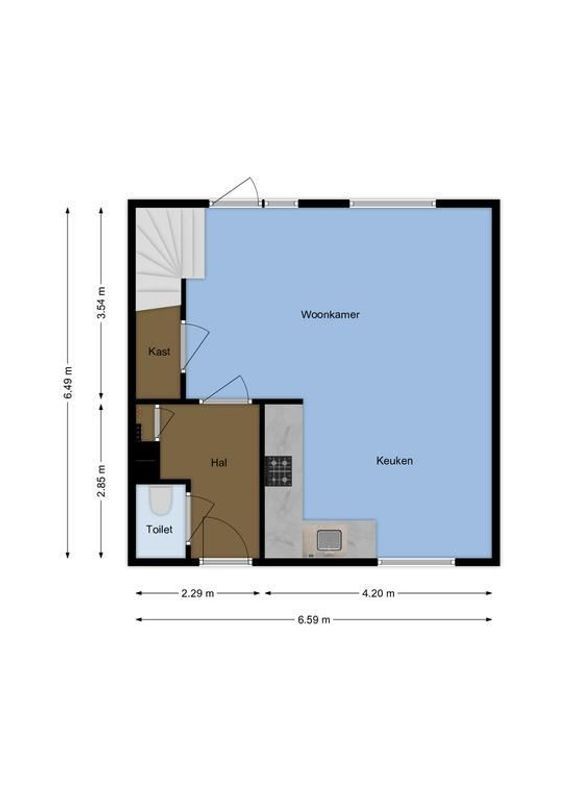 Van Eesterenstraat 23 Floorplan Blur 0