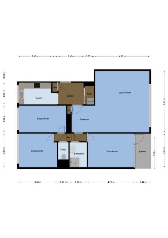 Patmosdreef 138 Floorplan Blur 0