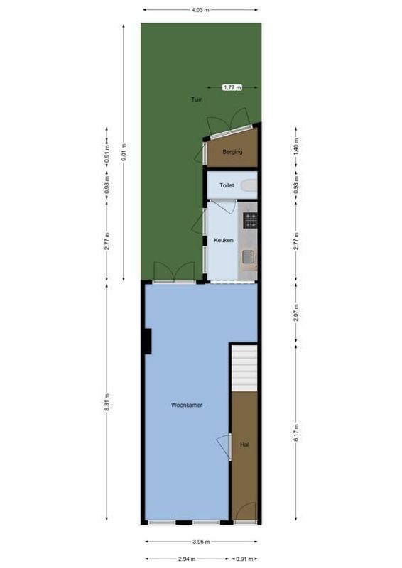 Tijmstraat 15 Floorplan Blur 1
