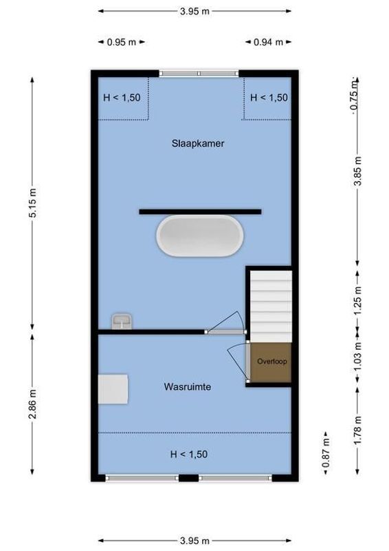 Tijmstraat 15 Floorplan Blur 3