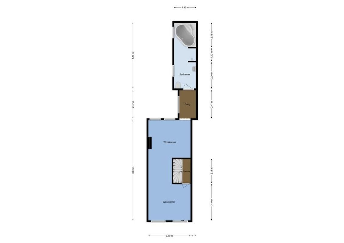 Groenestraat 5 Floorplan Blur 1