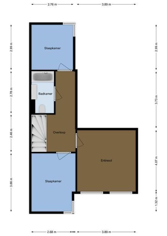 Houtrakgracht 548 Floorplan Blur 1