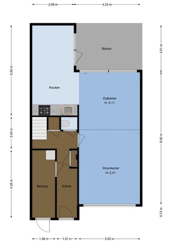 Houtrakgracht 548 Floorplan Blur 0