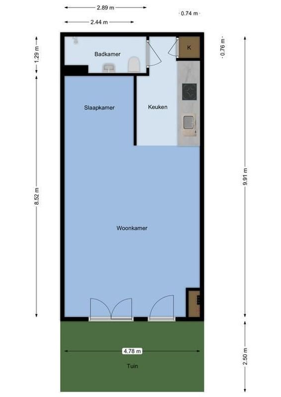Jutfaseweg 223-10 Floorplan Blur 0