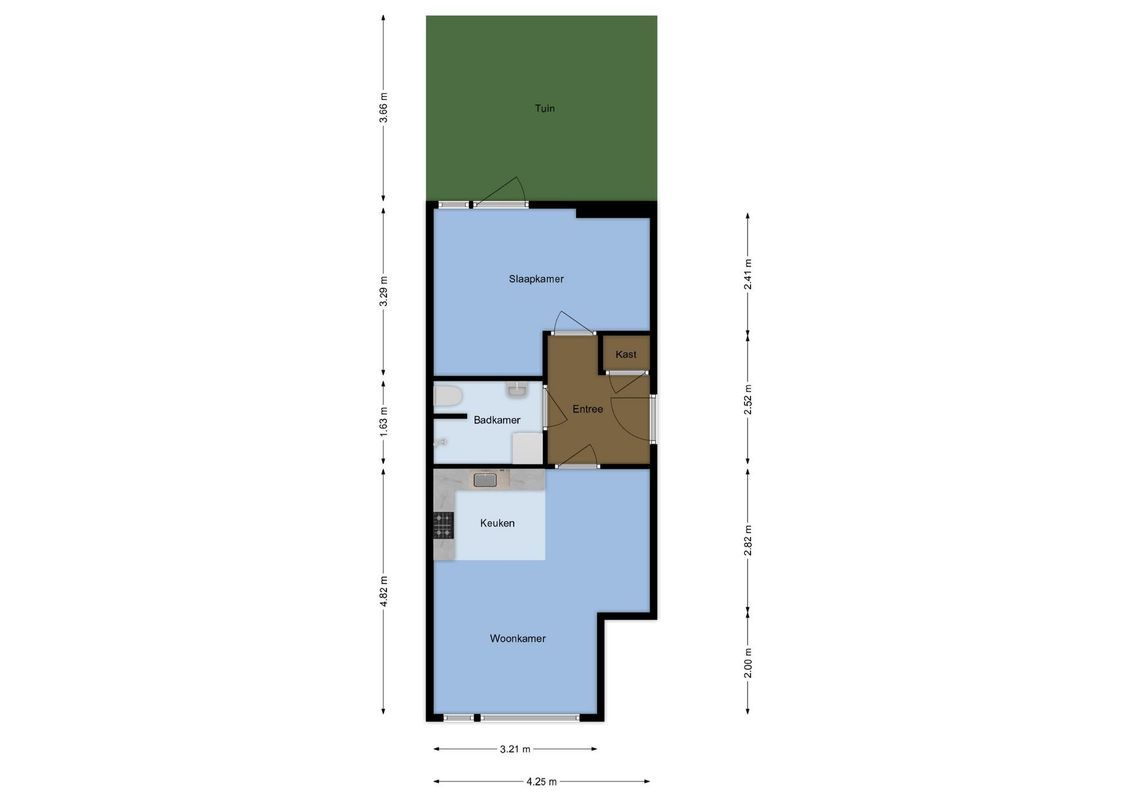 Prins Bernhardlaan 120 Floorplan Blur 1