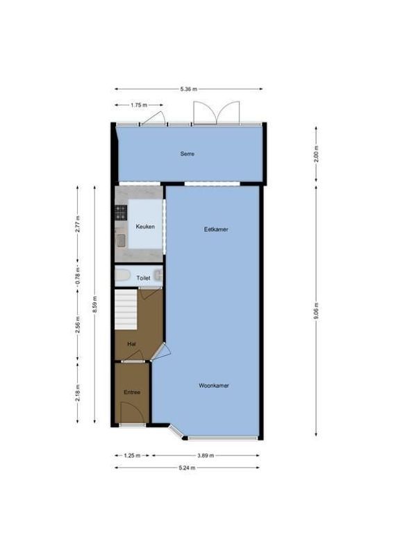 Rijnlaan 168 Floorplan Blur 0