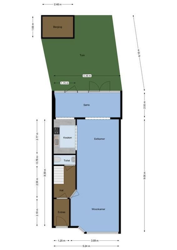 Rijnlaan 168 Floorplan Blur 1