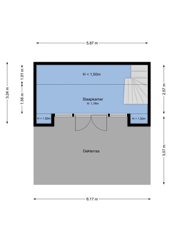 Beerzestraat 4-BS Floorplan Blur 2