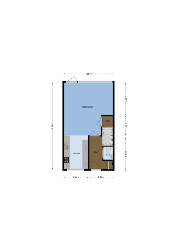 Simon Vestdijkstraat 27 Floorplan Blur 0