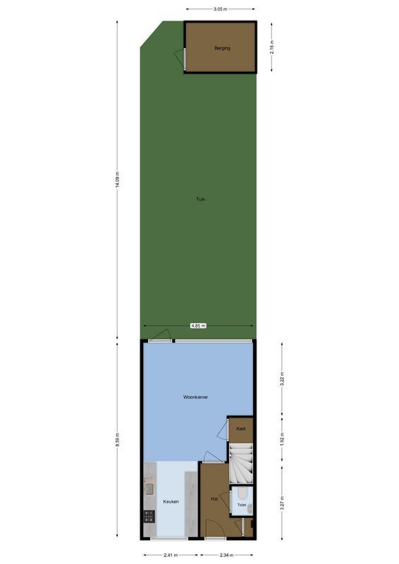 Simon Vestdijkstraat 27 Floorplan Blur 1