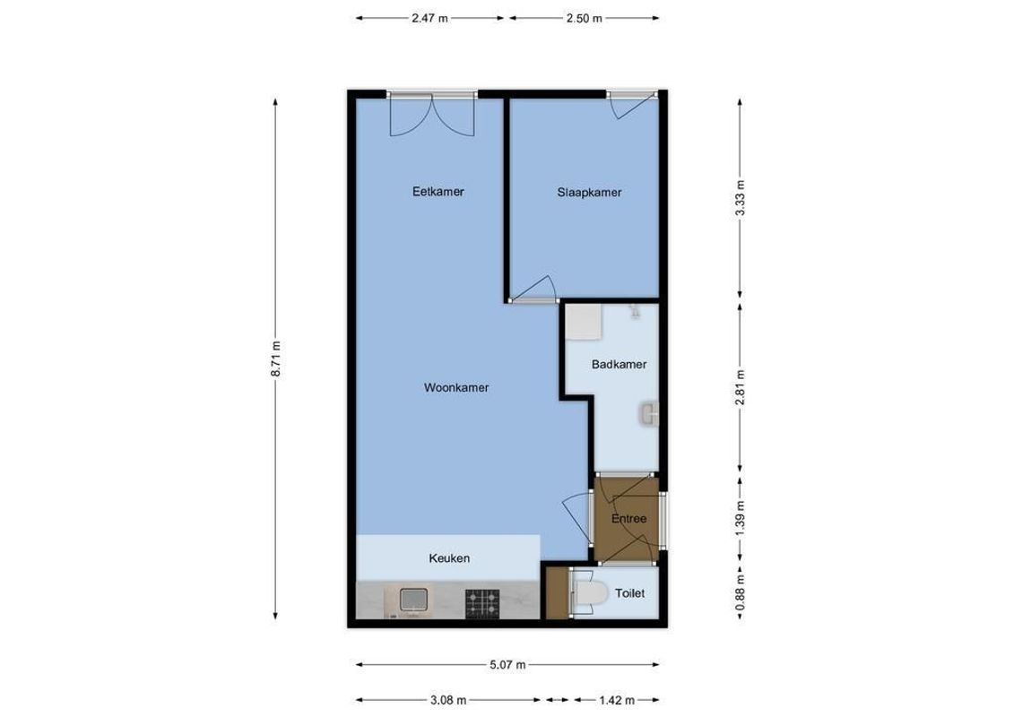 Jutfaseweg 223-31 Floorplan Blur 0