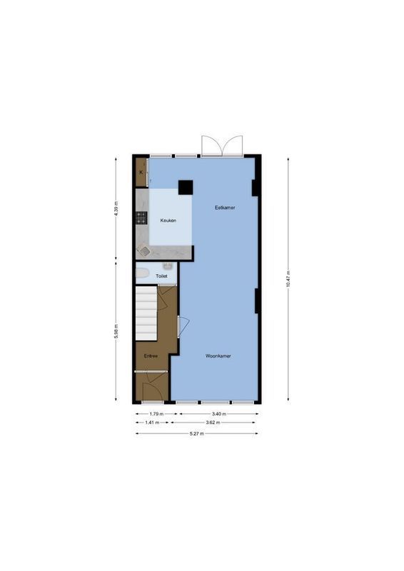 Hooft Graaflandstraat 167 Floorplan Blur 0