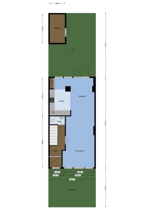 Hooft Graaflandstraat 167 Floorplan Blur 1