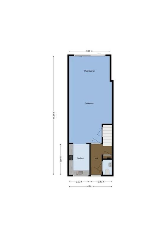 Otterstraat 80 Floorplan Blur 0