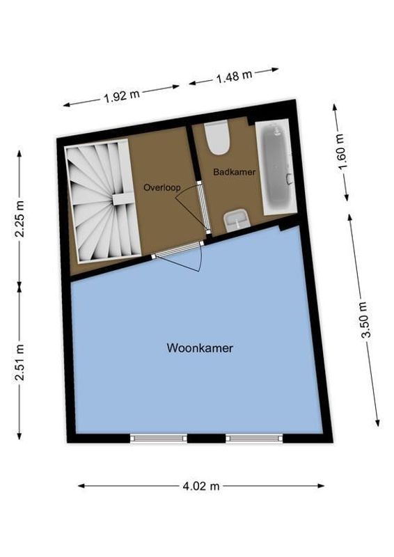 Oranjestraat 4 Floorplan Blur 1