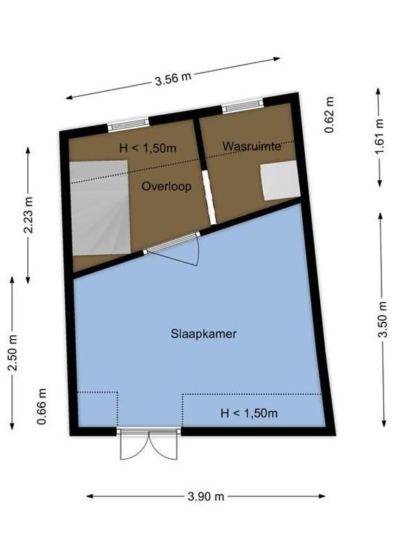 Oranjestraat 4 Floorplan Blur 2