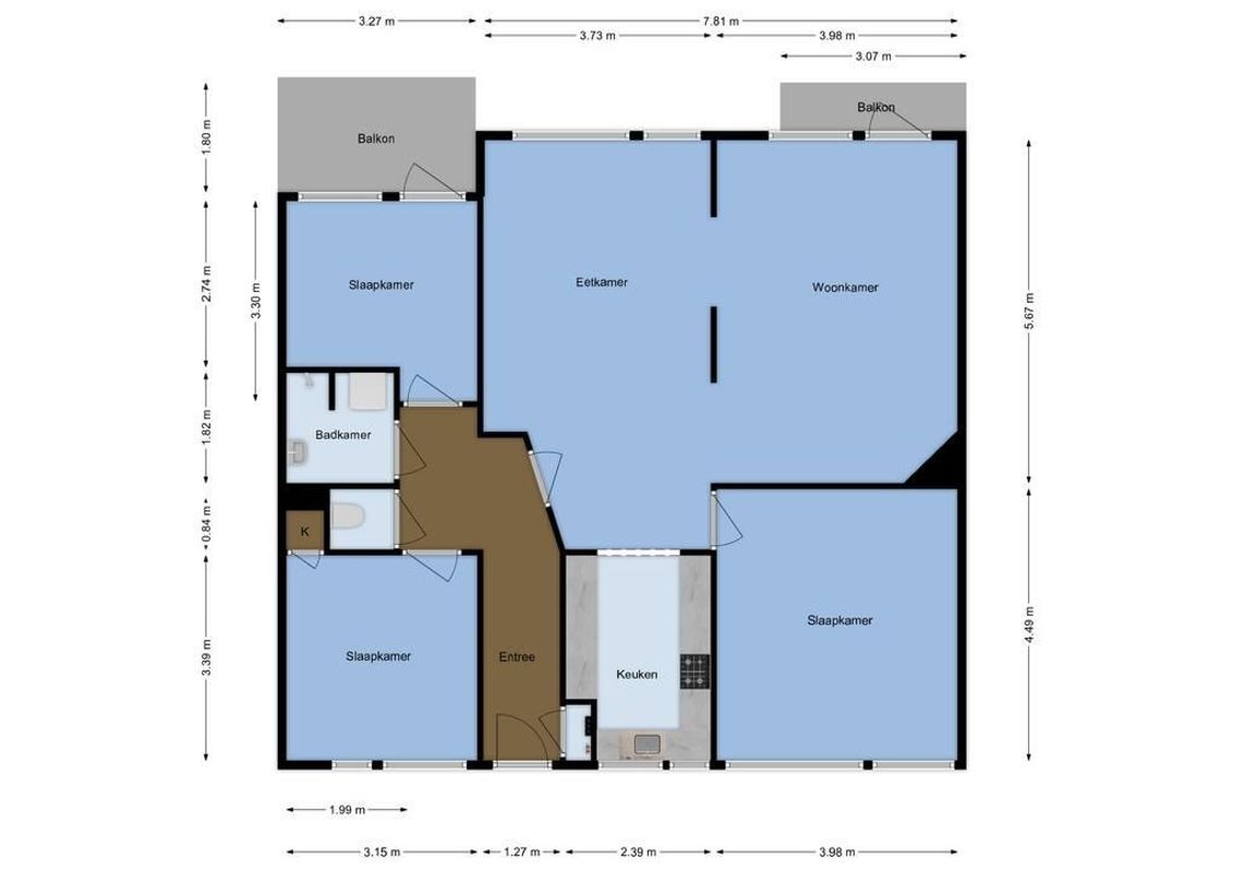 Livingstonelaan 808 Floorplan Blur 0