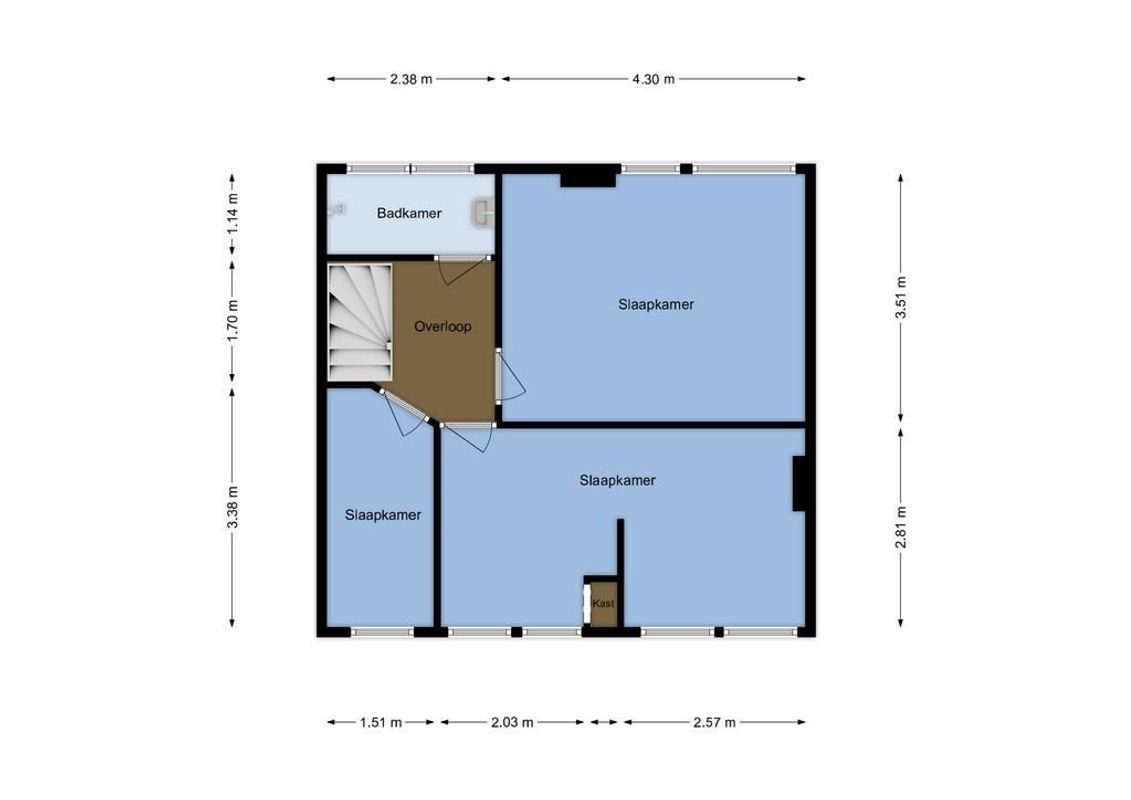 Johannes Gerobulusstraat 10-BS Floorplan Blur 1