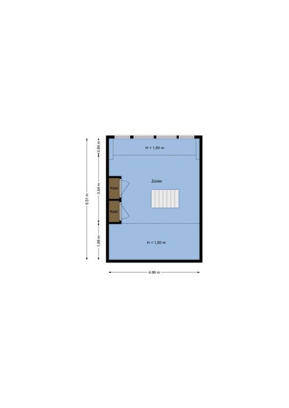 Runstraat 14 Floorplan Blur 3