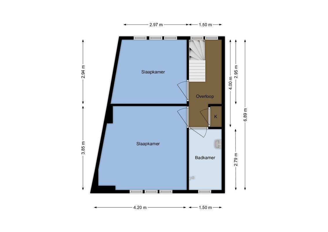 Bandoengstraat 47 Floorplan Blur 2